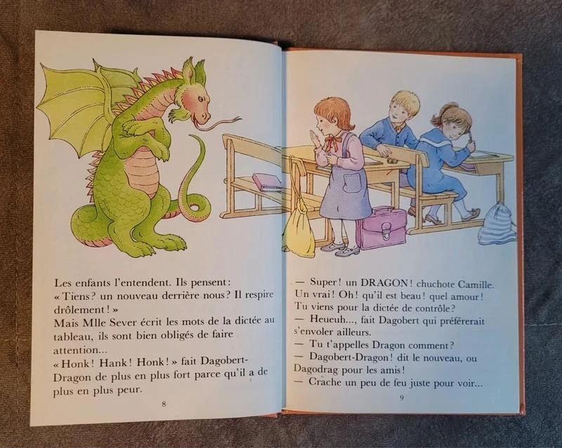 Dagobert-Dragon at School Violayne Hulné, Marie Tenaille – photo 3